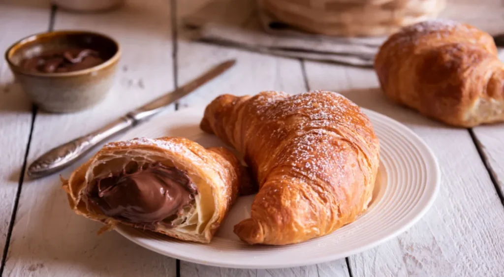 Rychlý a jednoduchý recept na croissanty s náplní z dulce de leche